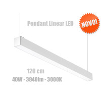 Linearna visilica Fashion L1201AS-WW 40W 3840lm 3000K 120cm